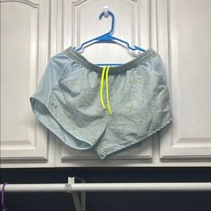 Women's Light Gray Athletic Shorts